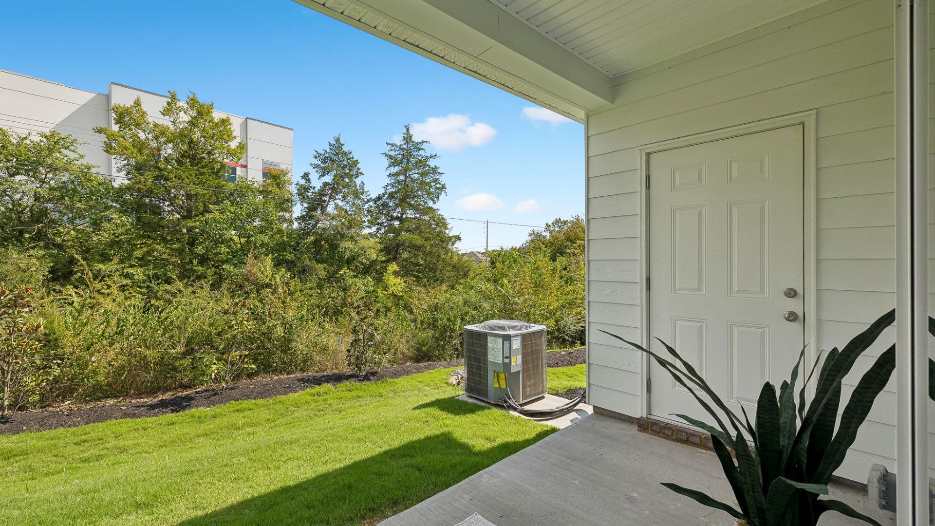 Exterior of Franklin townhome