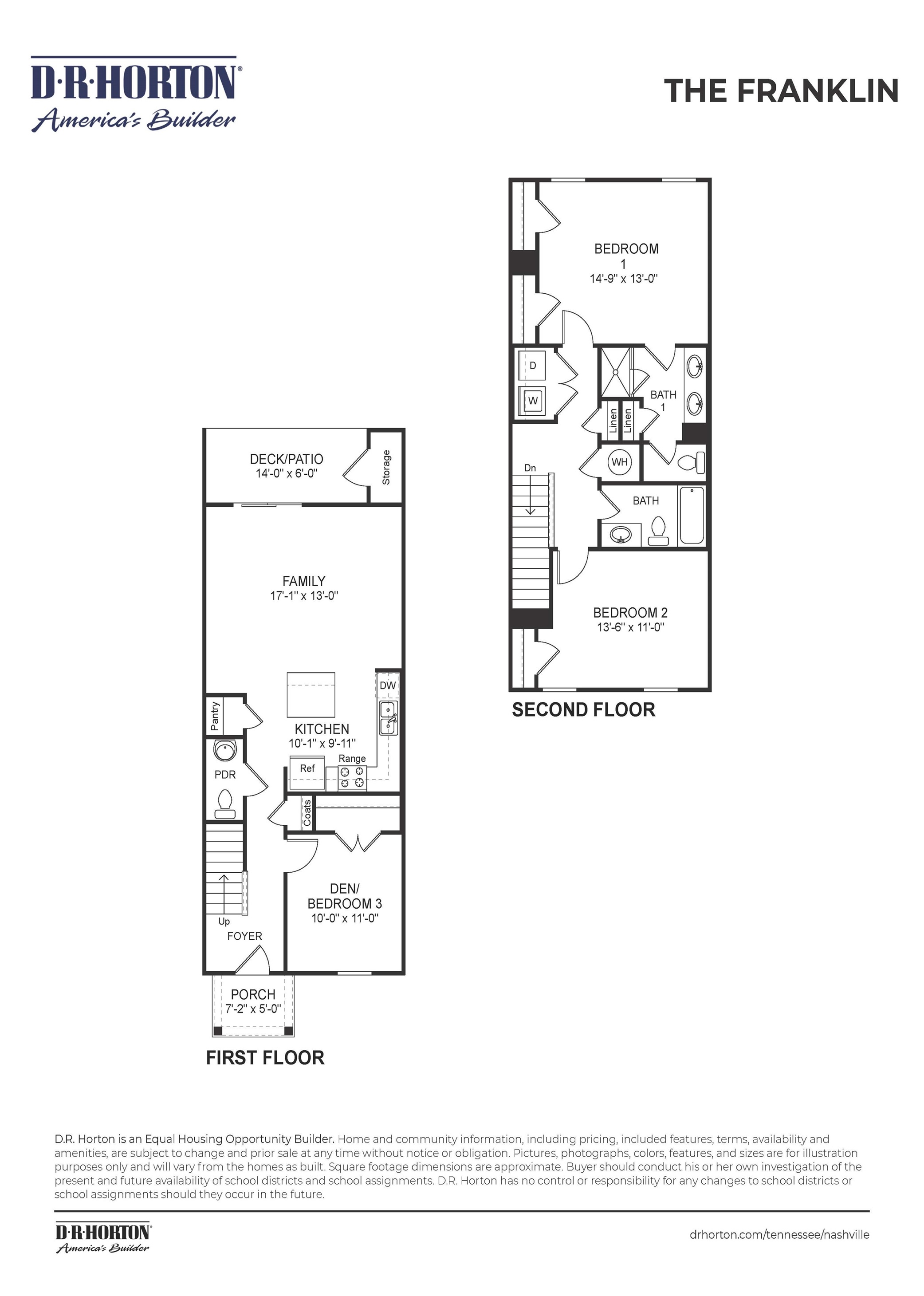 Franklin floorplan