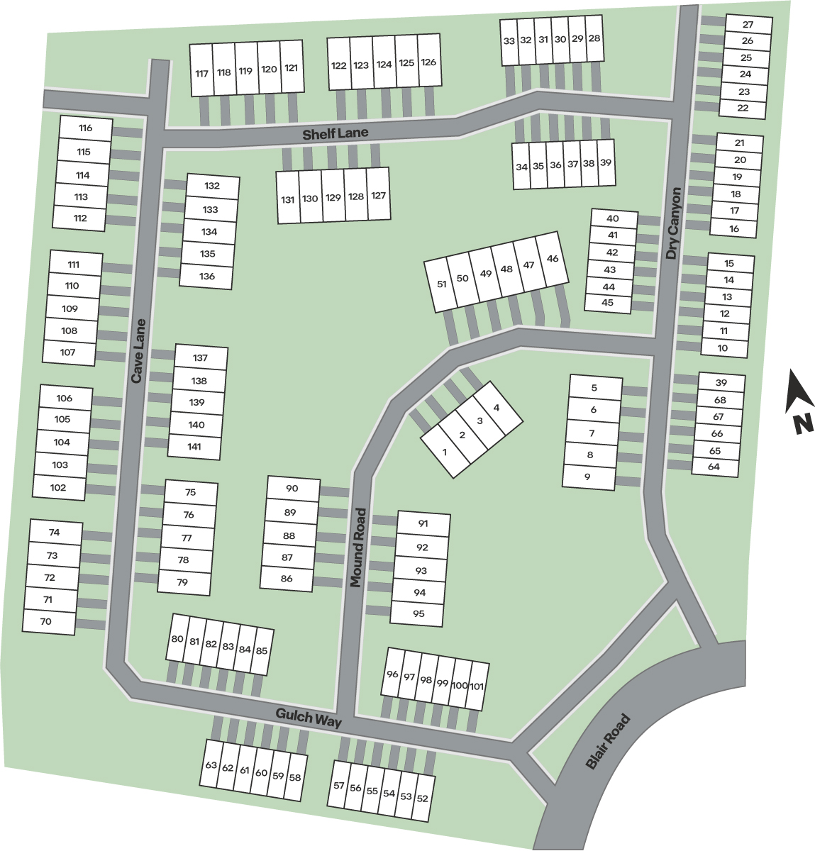 Static Lot Map