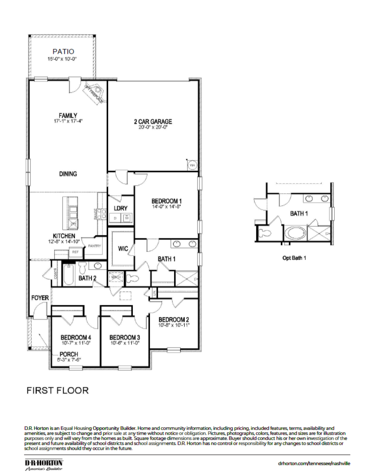 Bryan floorplan