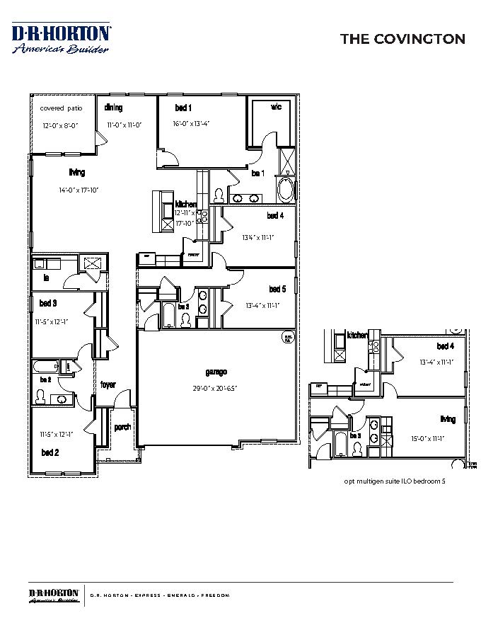 Covington Floorplan