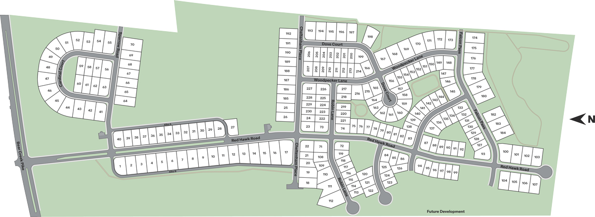 Static Lot Map