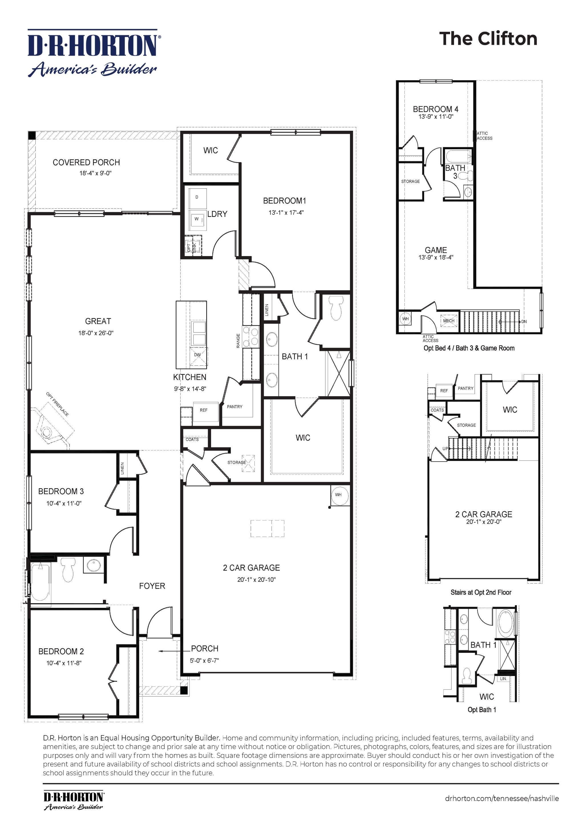 clifton floorplan