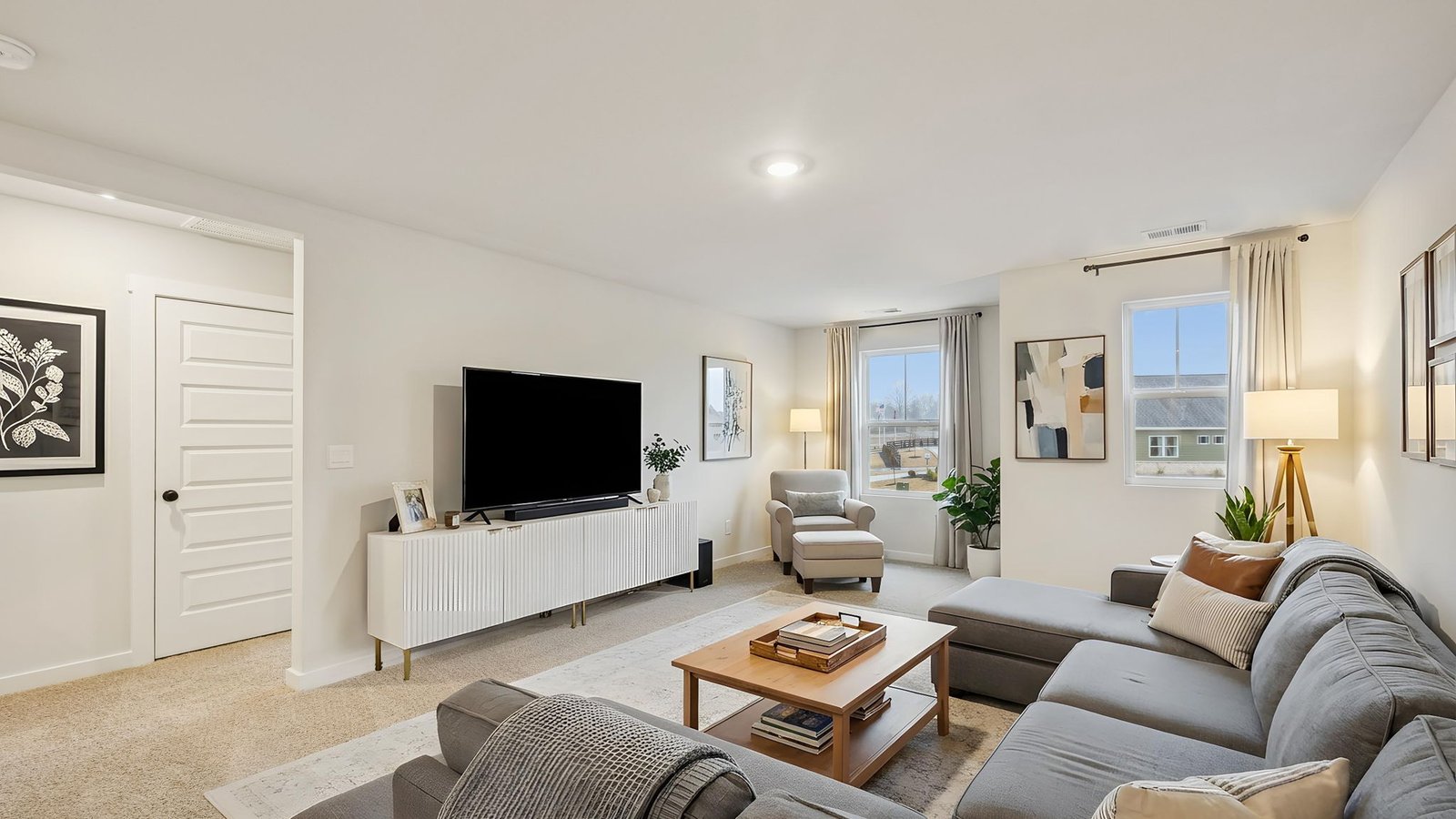 Upstairs family room