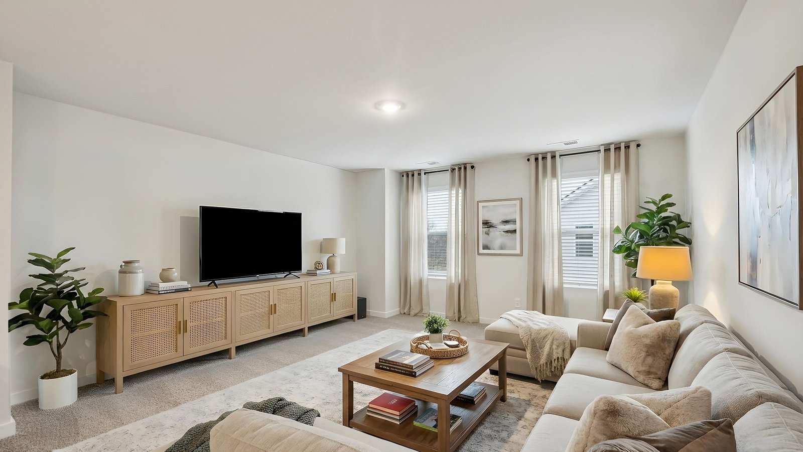 Upstairs family room