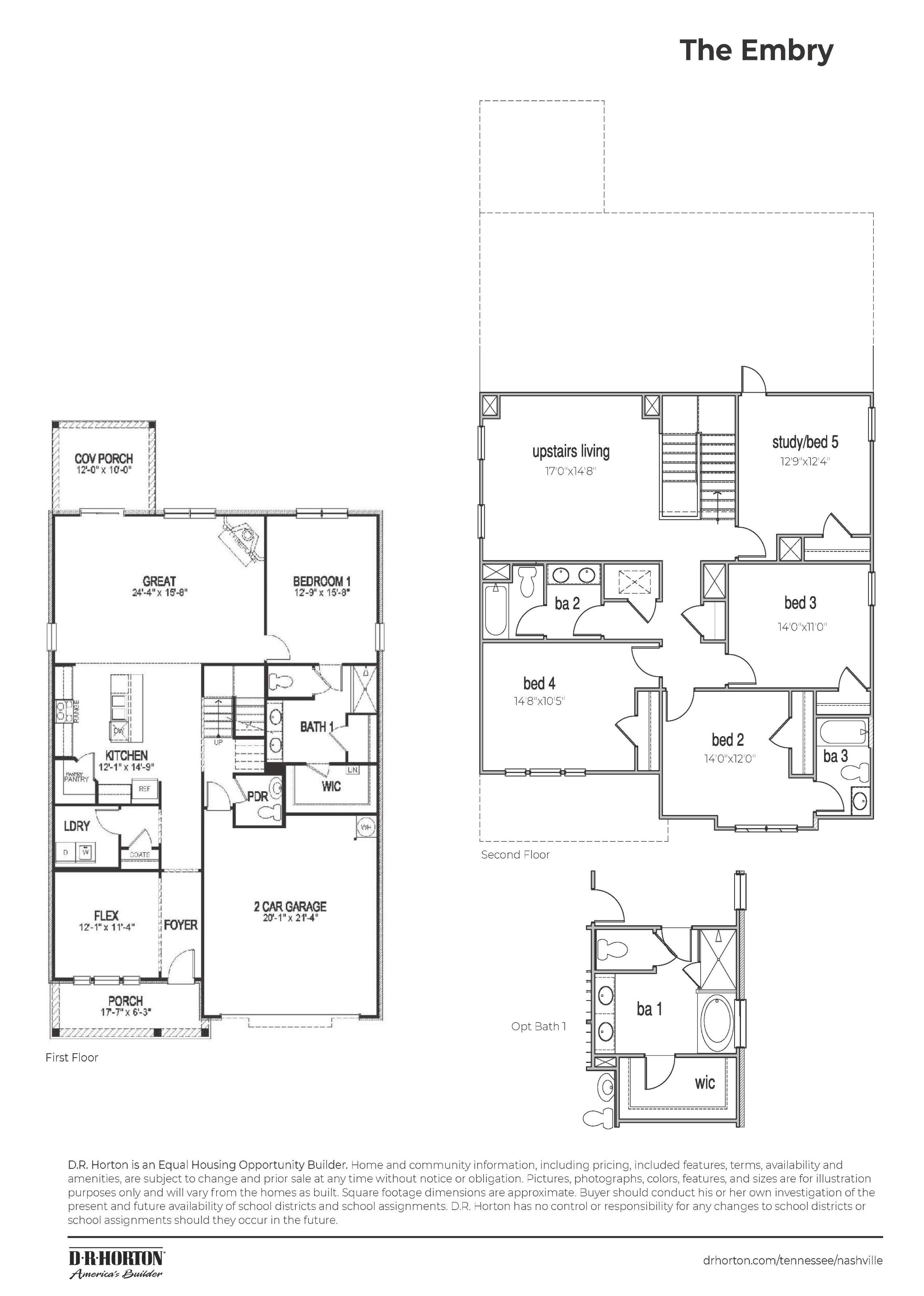 Embry floorplan
