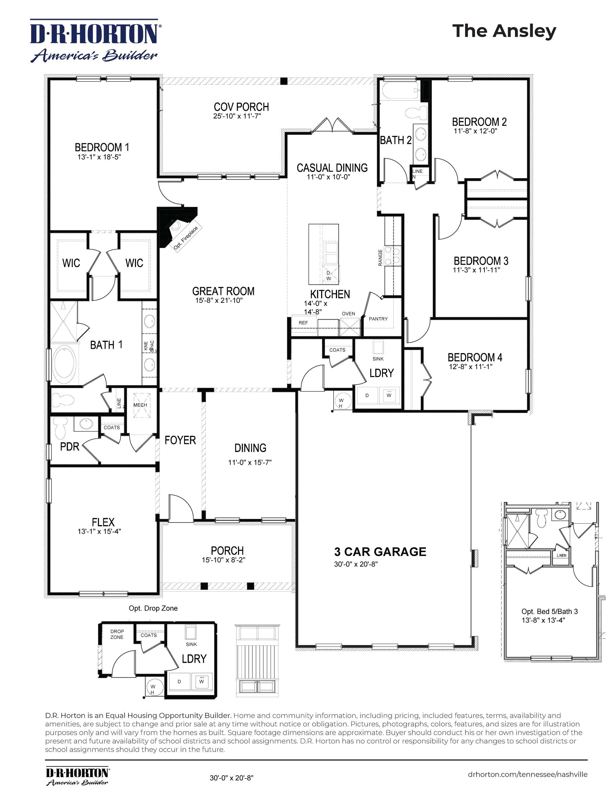 Ansley floorplan