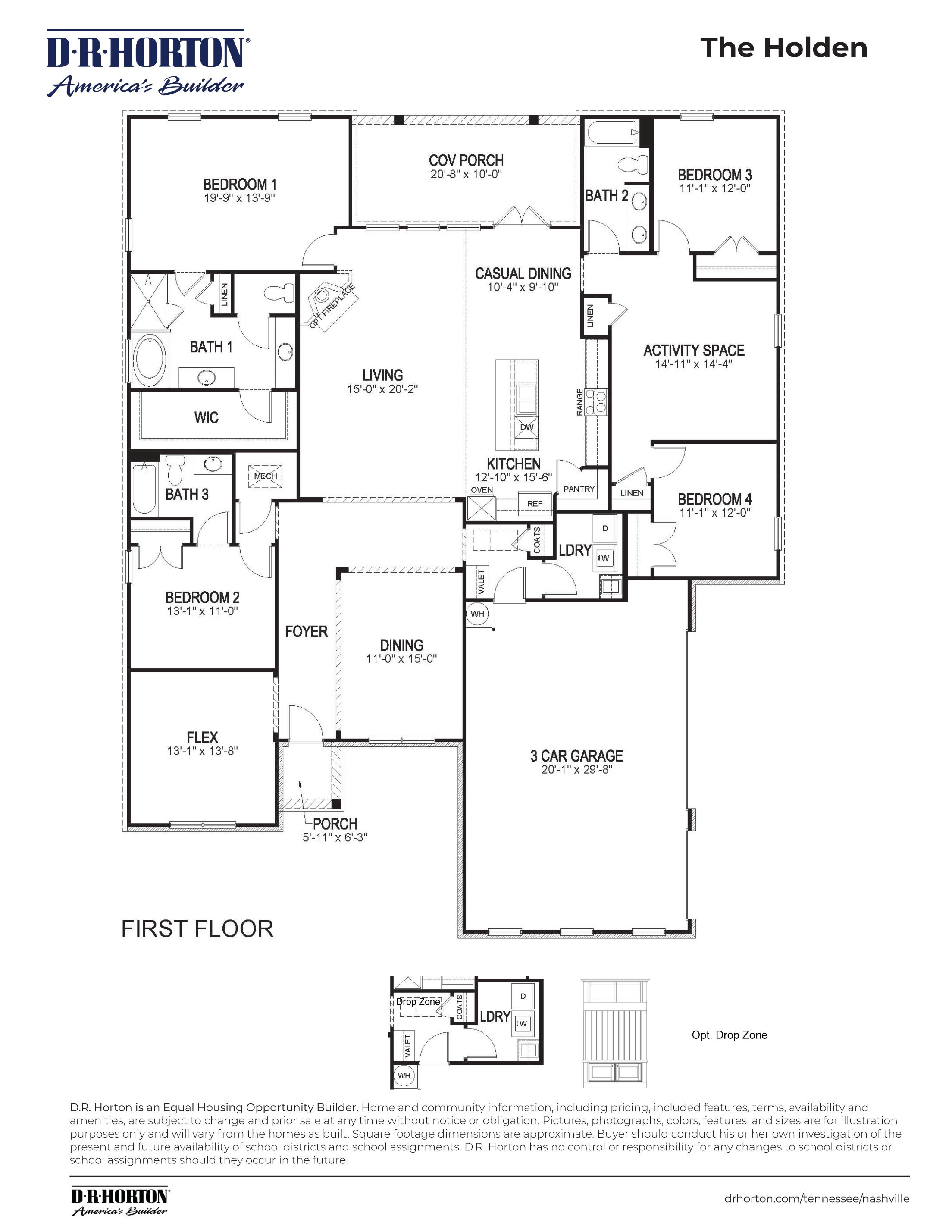 holden floorplan