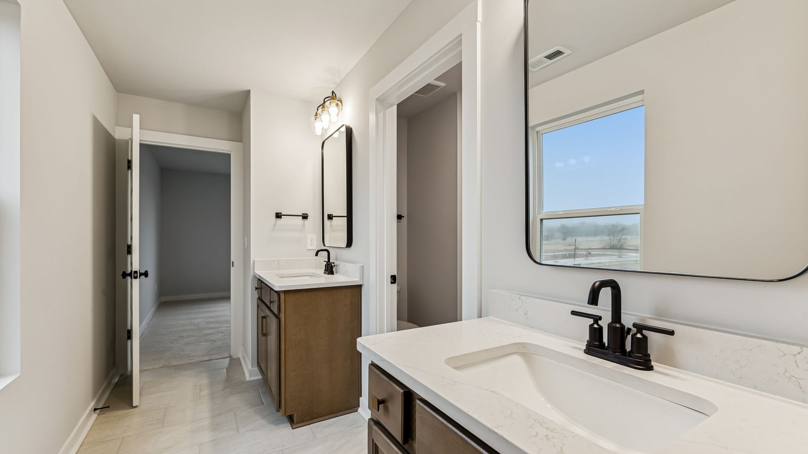 Jack and Jill bathroom