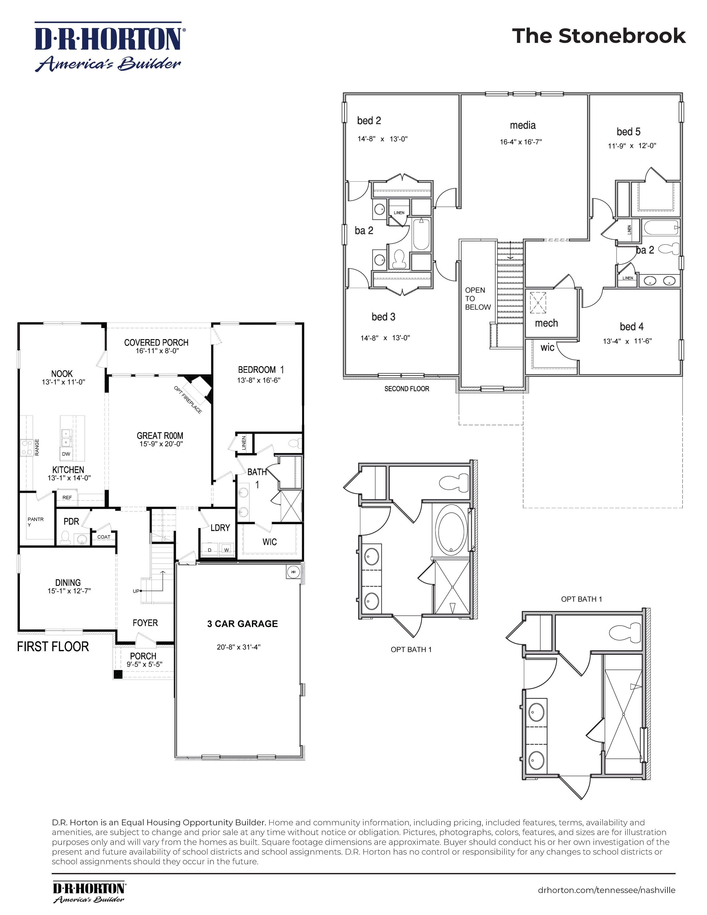 stonebrook floorplan