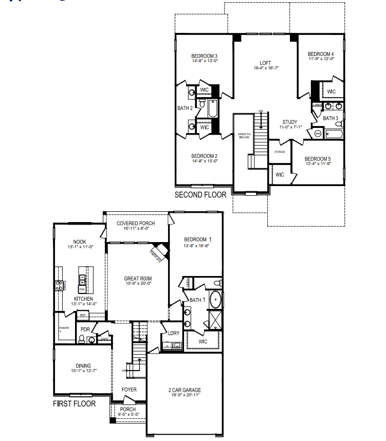 Stonebrook floorplan