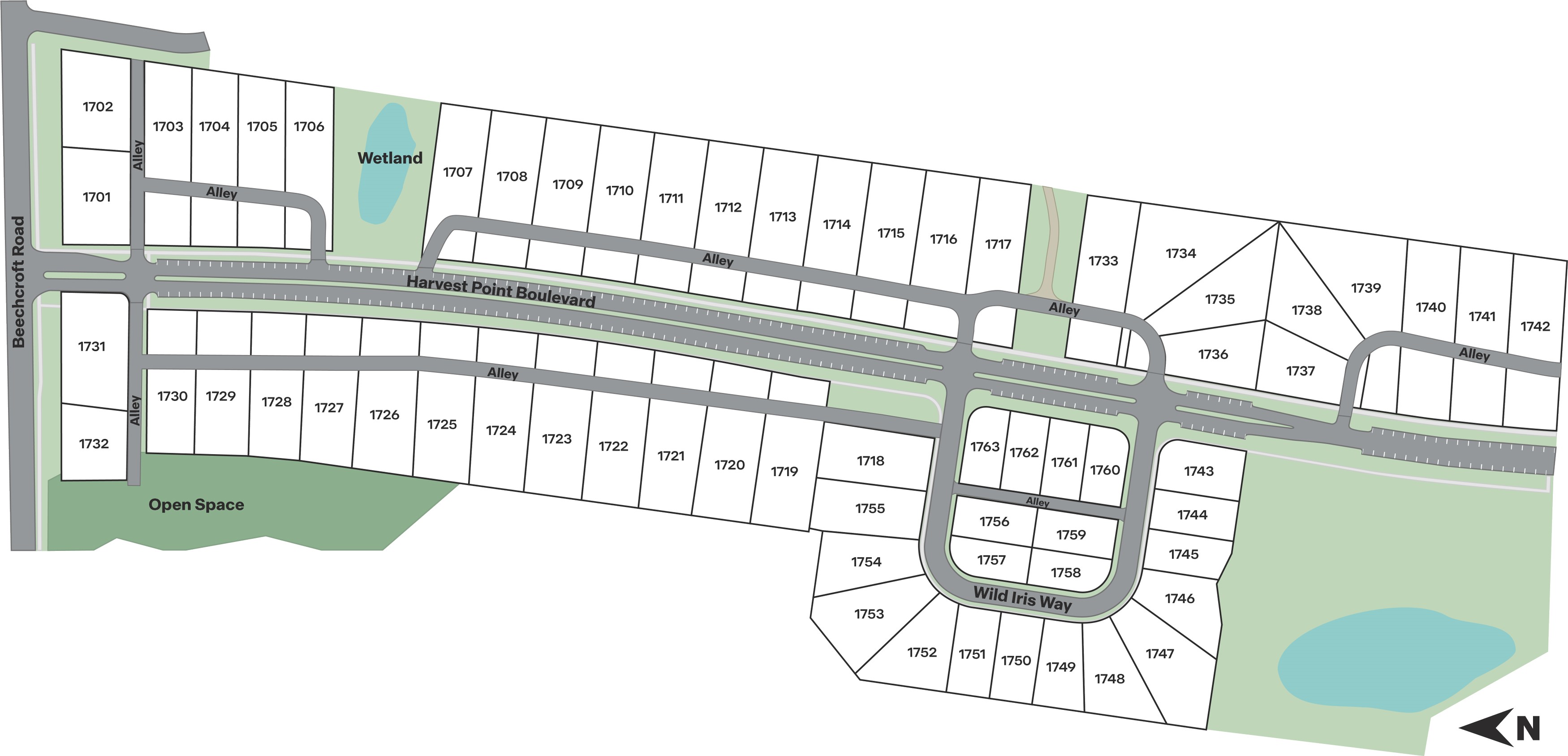 Static Lot Map