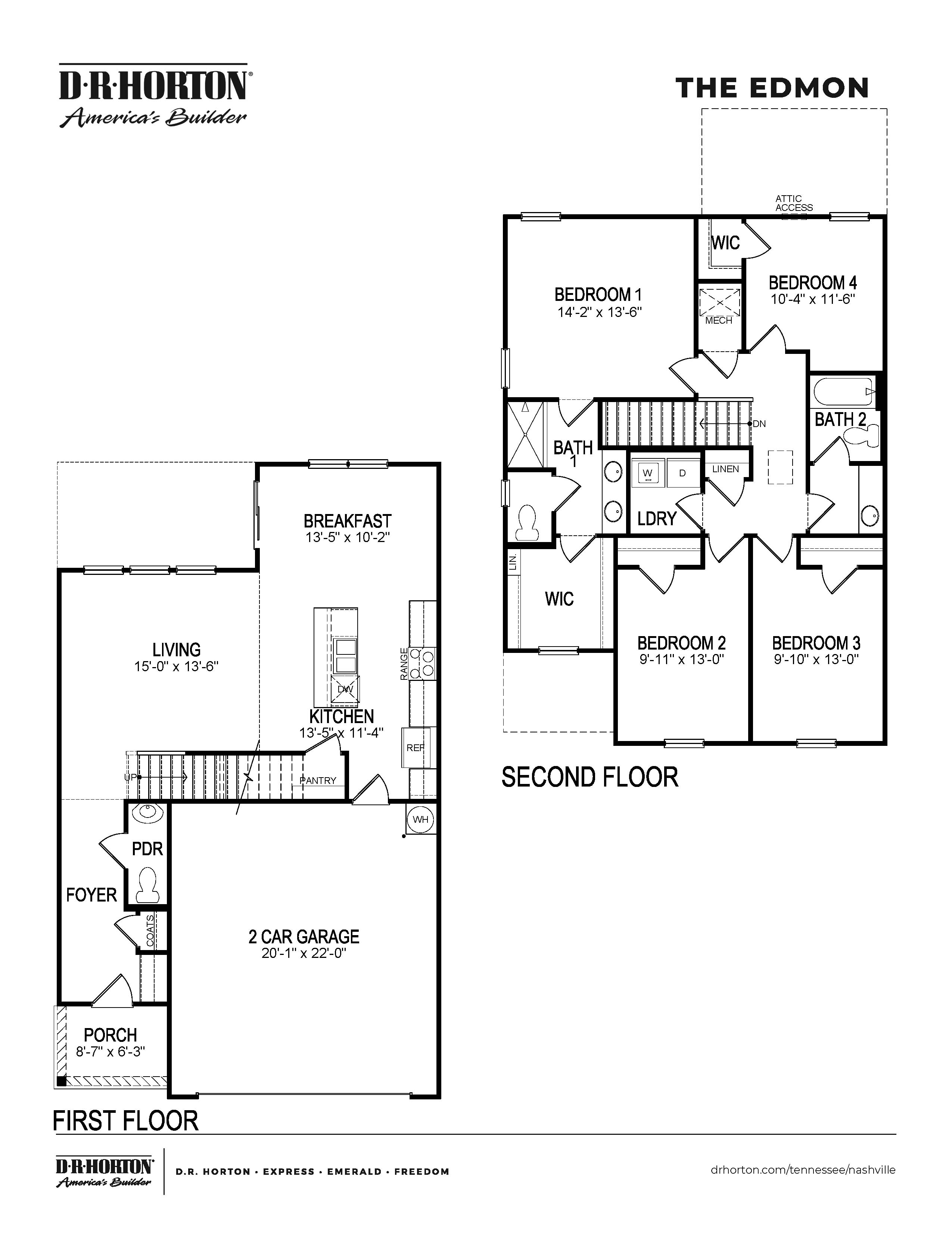 Edmon floorplan