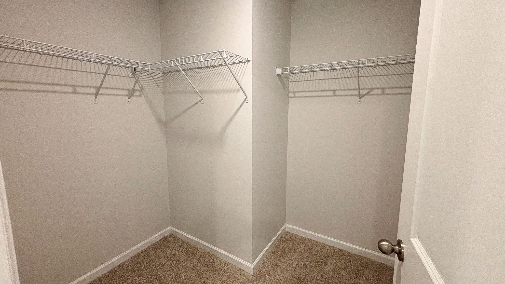 Primary walk-in closet