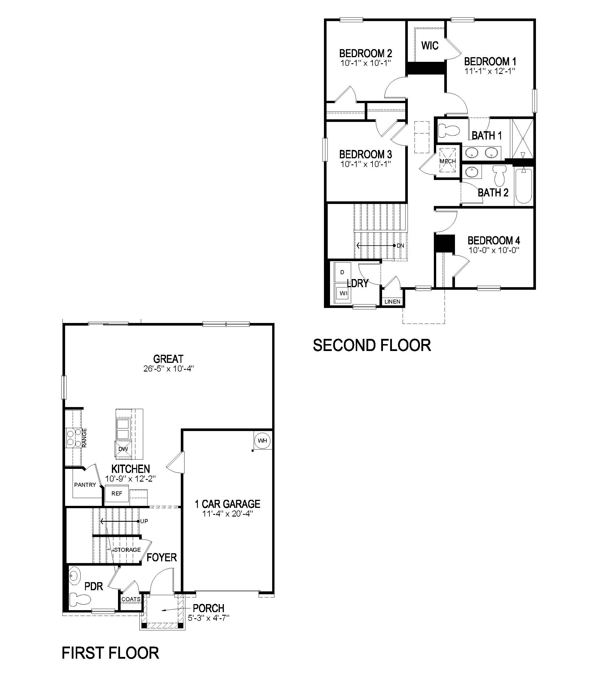 Hartsville floorplan