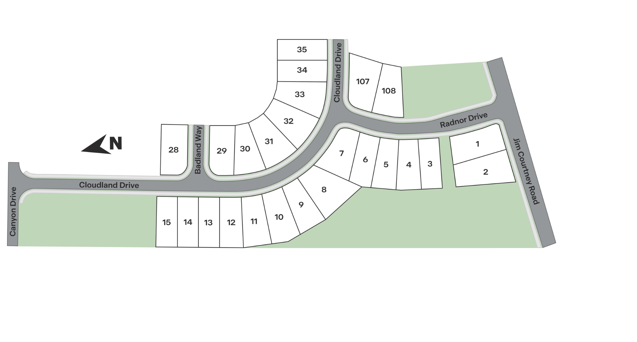 Static Lot Map