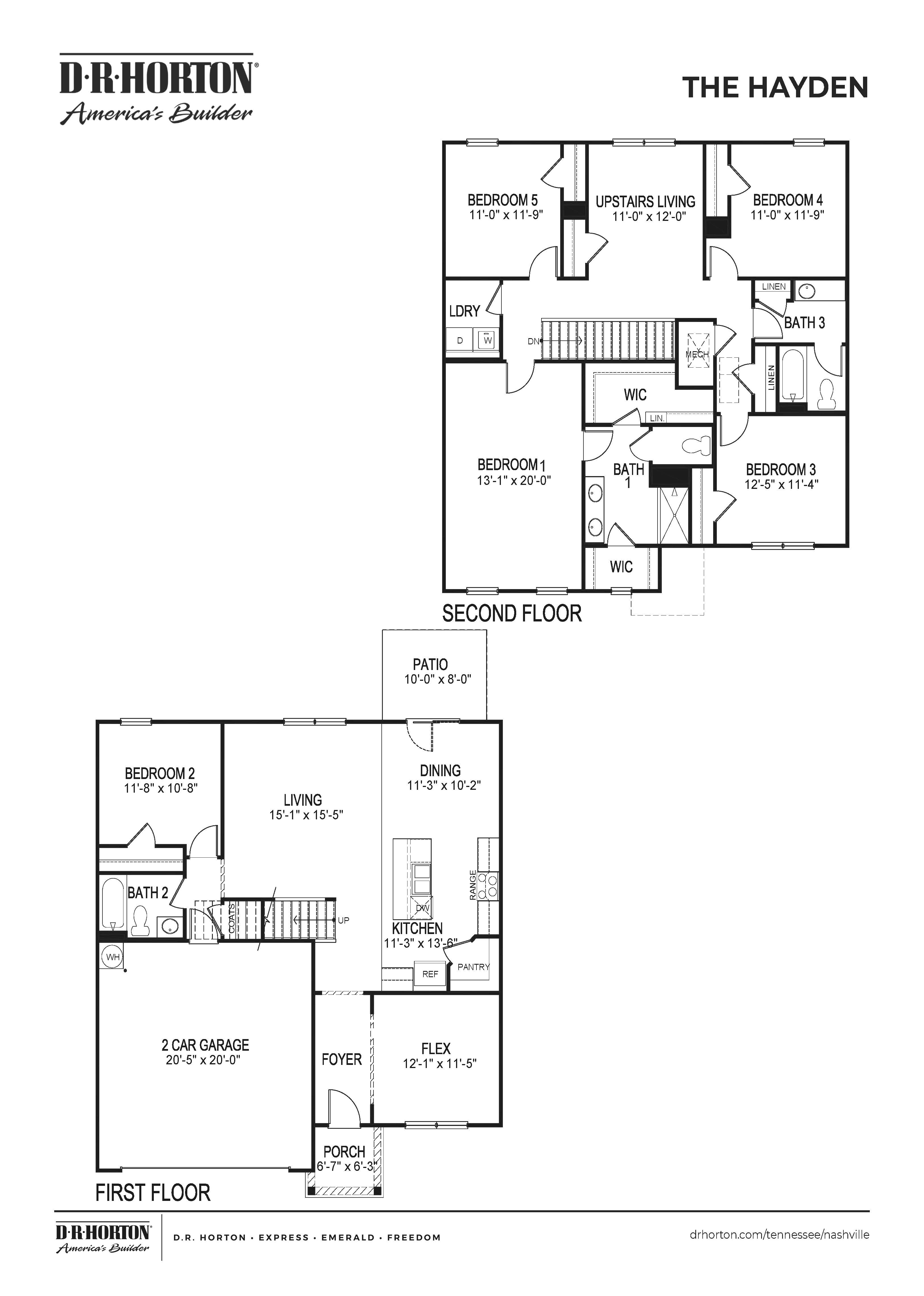 Hayden floorplan
