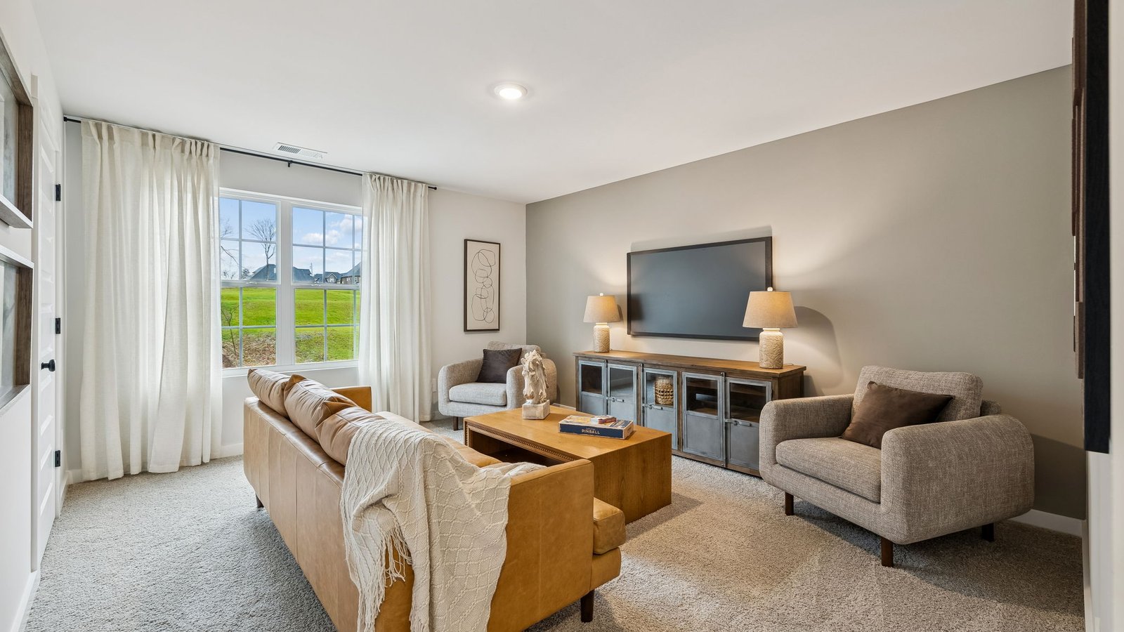 Upstairs living room