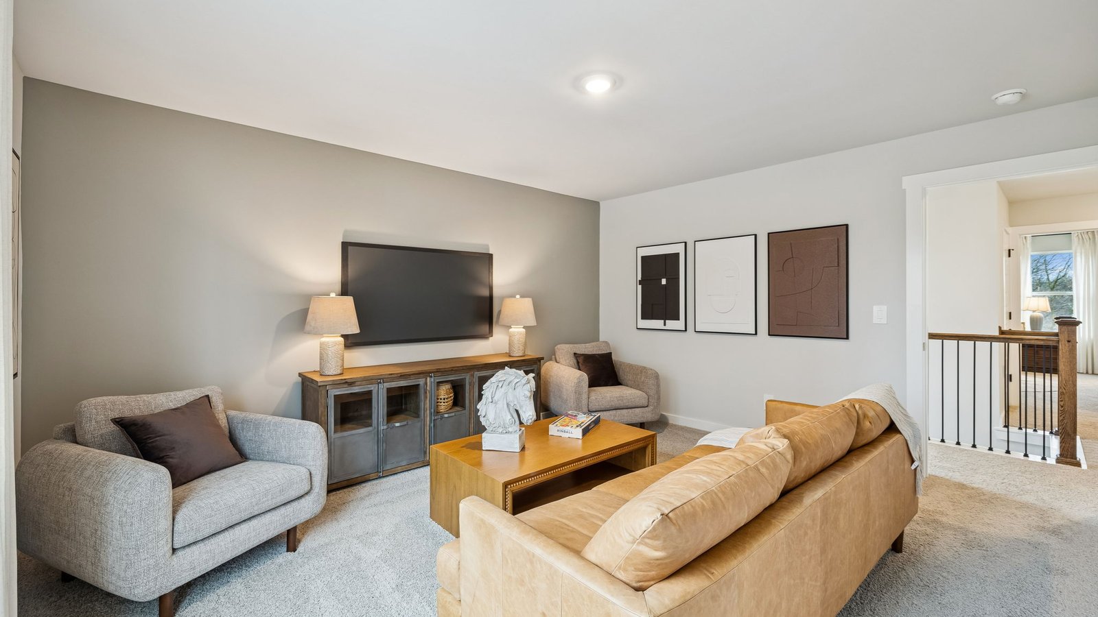 Upstairs living room