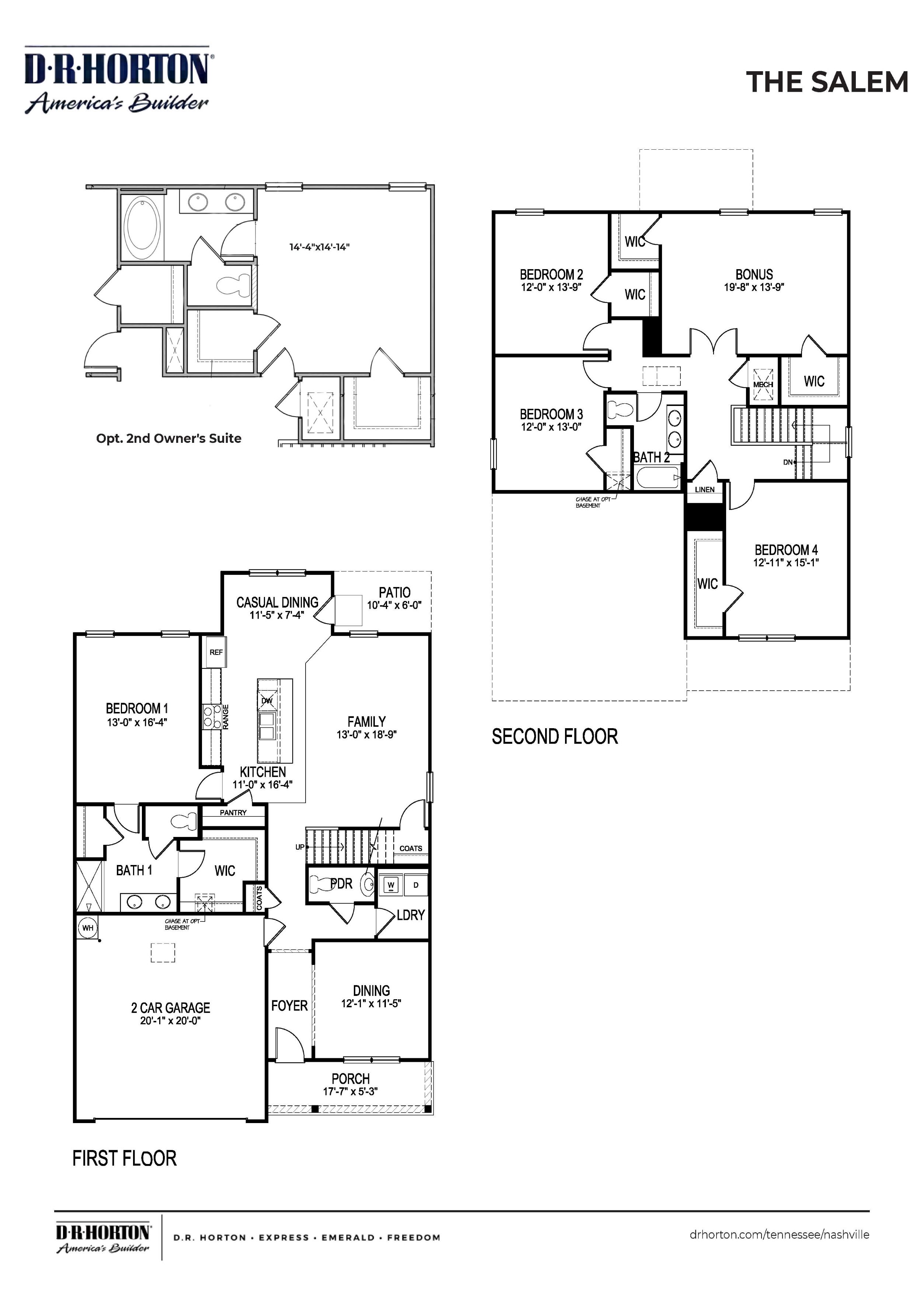 Salem floorplan