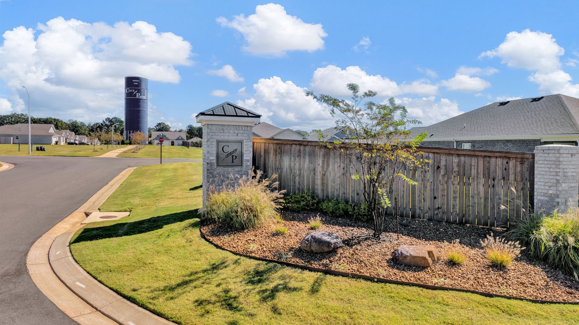 Entry of the Cayce Pointe community
