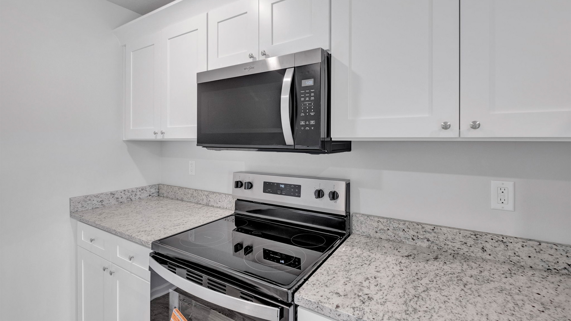 Beautiful stainless steel appliances