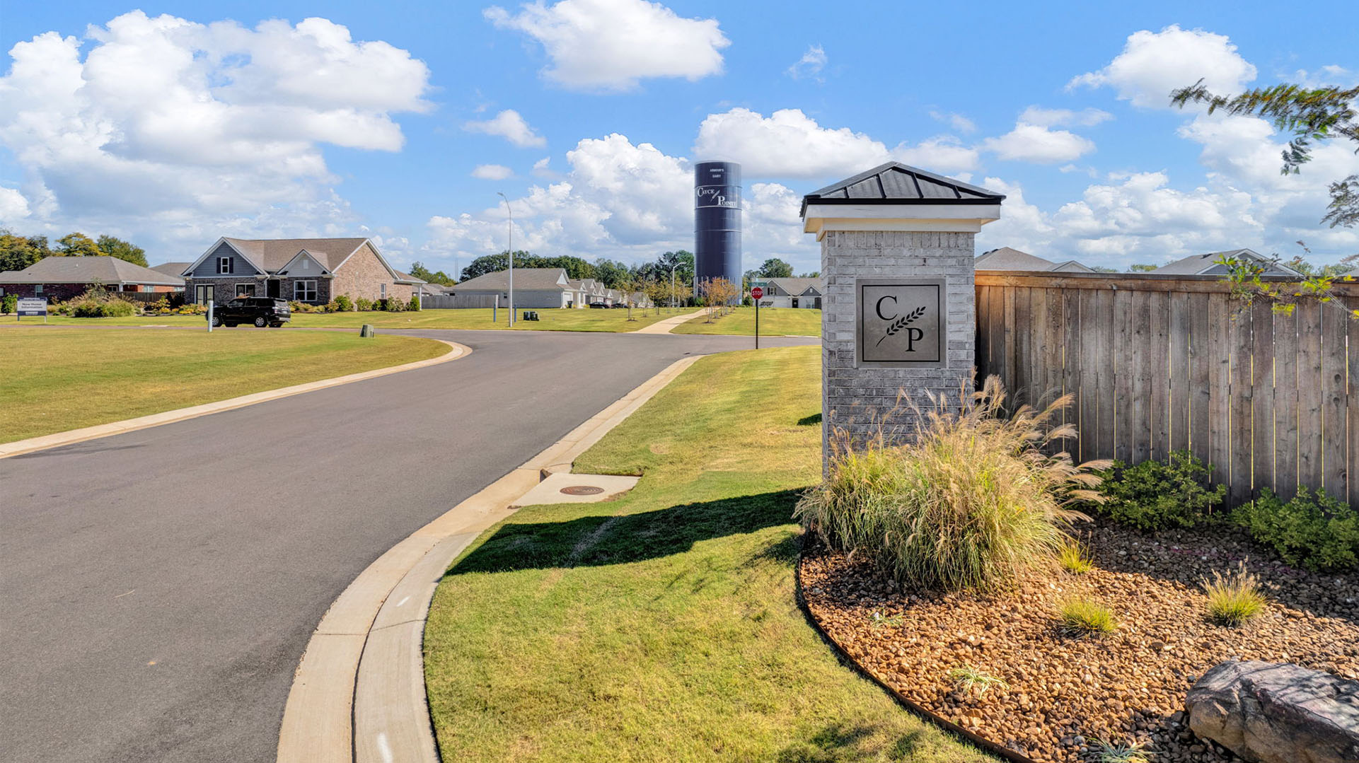 ENtry into the Cayce Pointe community