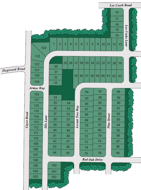 New Homes in Cayce Pointe Byhalia, MS D.R. Horton