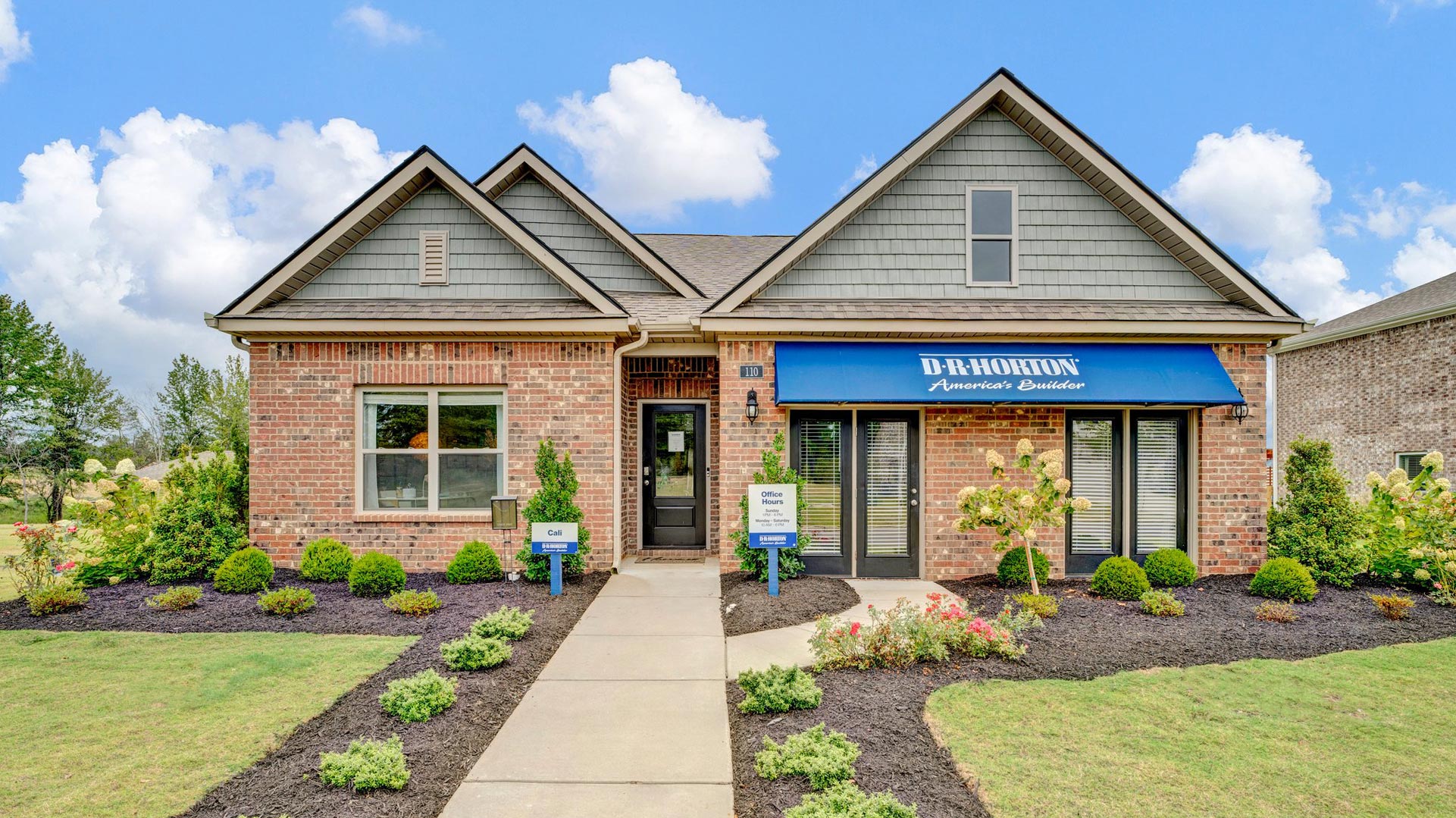 Beautiful model home at the Twin Lakes community