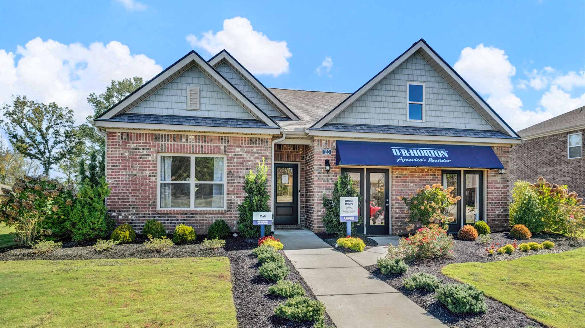 Exterior elevation of the Twin Lakes Cali Model Home