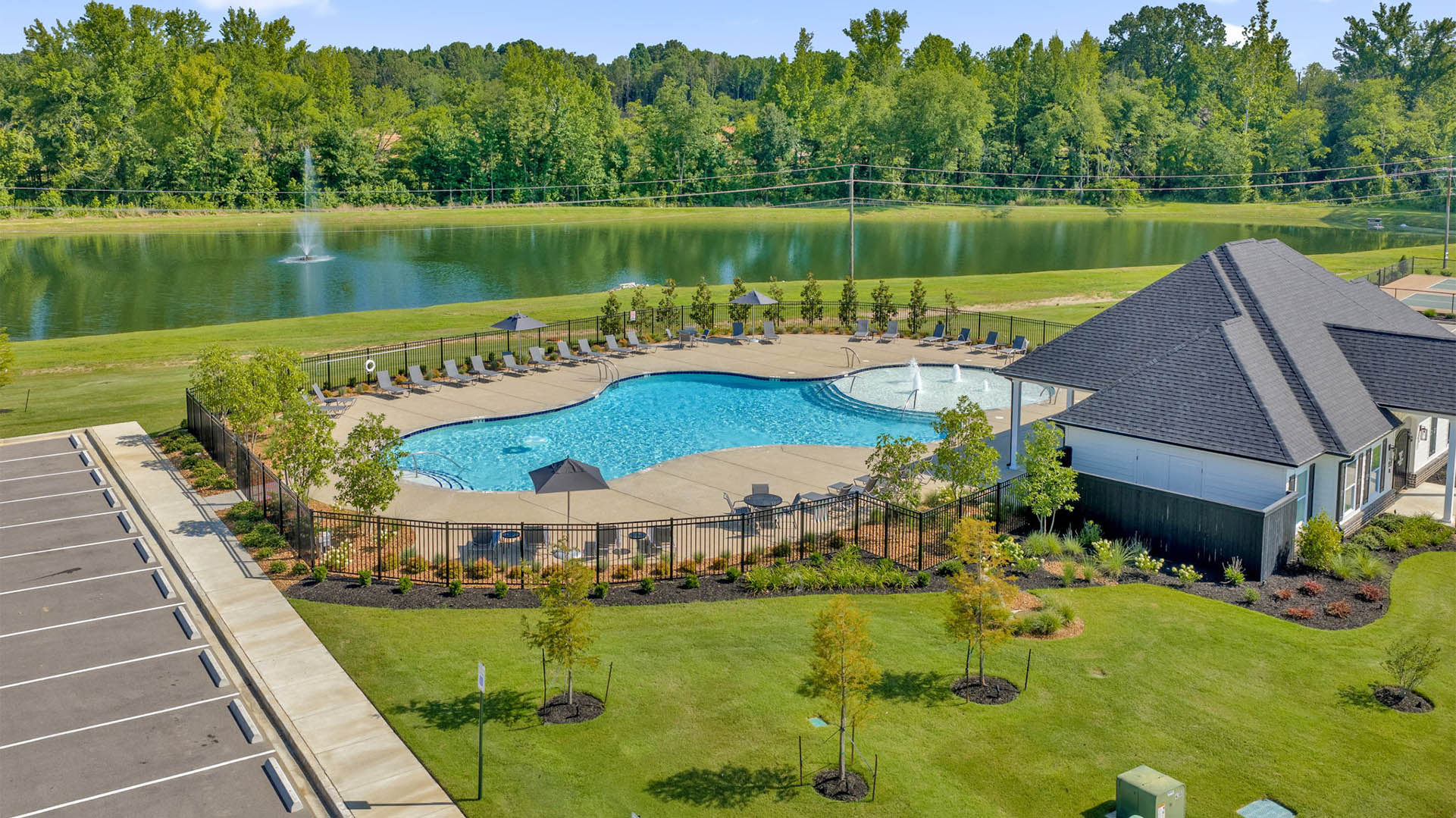 RIverwood Gardens community pool for residents only