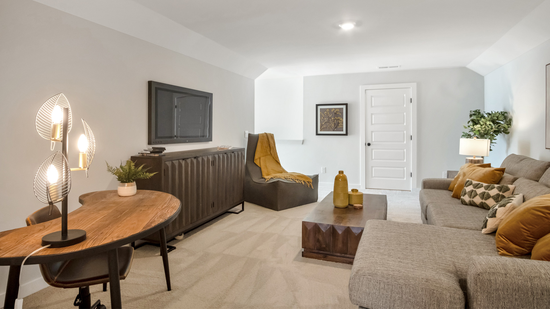 Bonus room on the second story