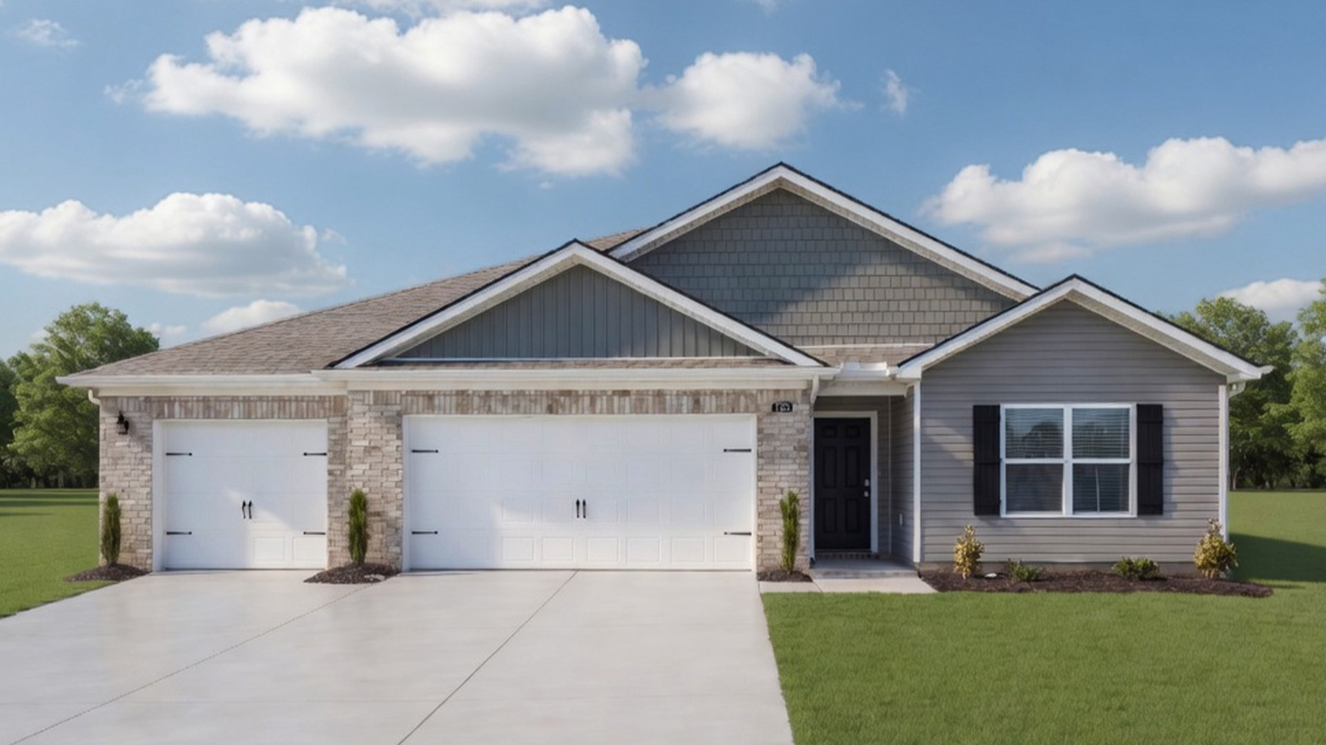 Exterior elevation of the Cali N elevation