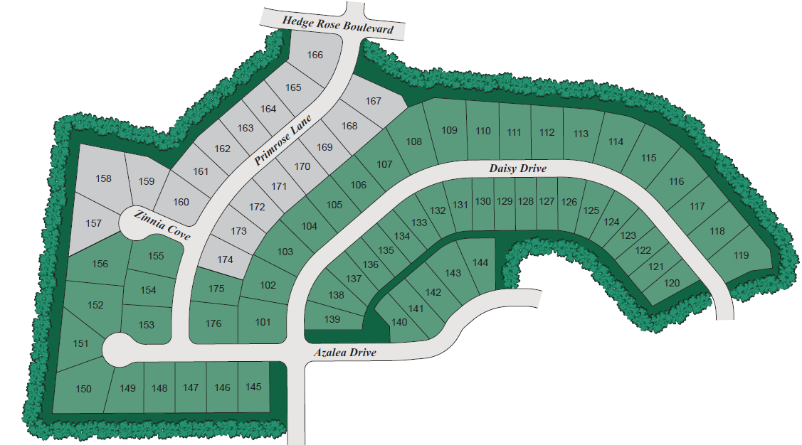 Static Lot Map