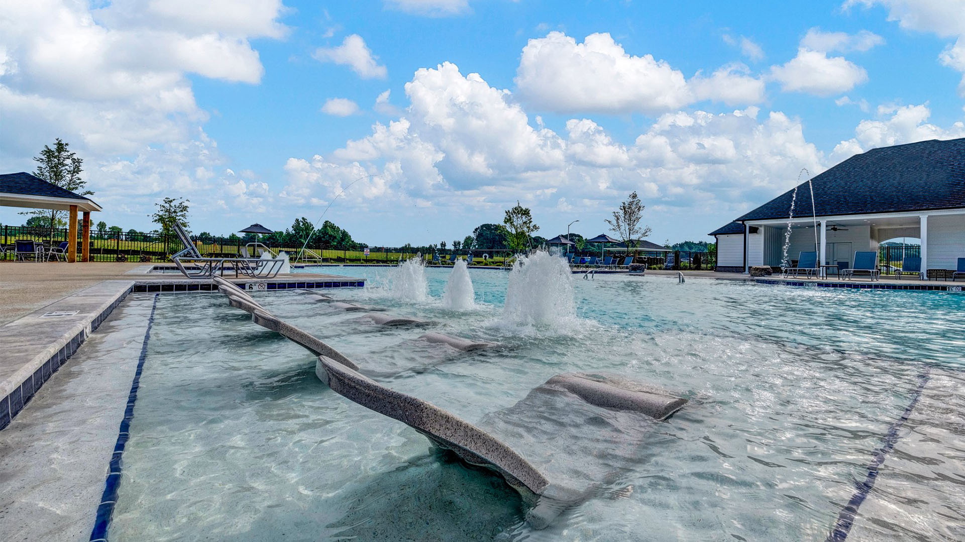 Beautiful pool for residents only