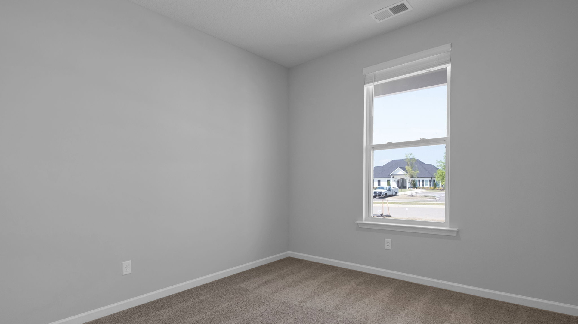 Second bedroom at the front of the home