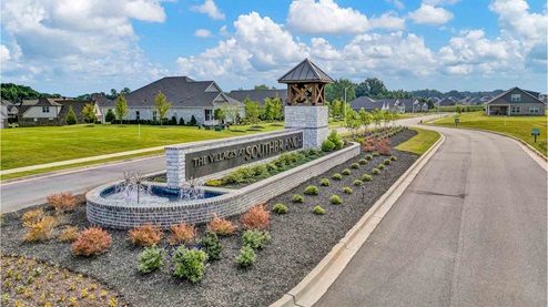 Entry monument for villages at Southbranch