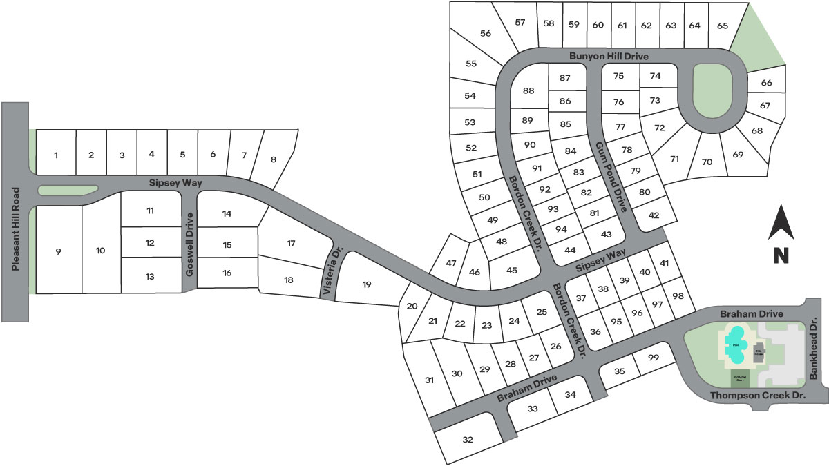 Static Lot Map