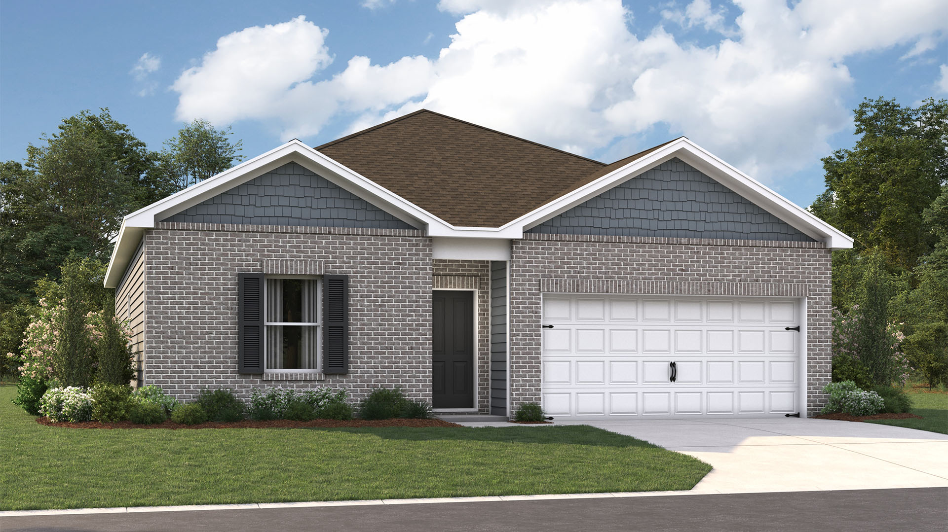 Exterior elevation of the Freeport A4 elevation