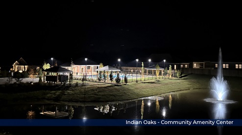 indian oaks community in byhalia mississippi offers an amenity center for private residents to enjoy