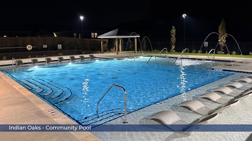 indian oaks community in byhalia mississippi offers a resort-style community pool for residents only