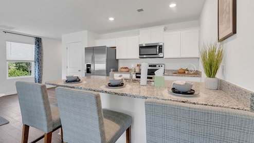 Mitchell kitchen with stainless steel appliances