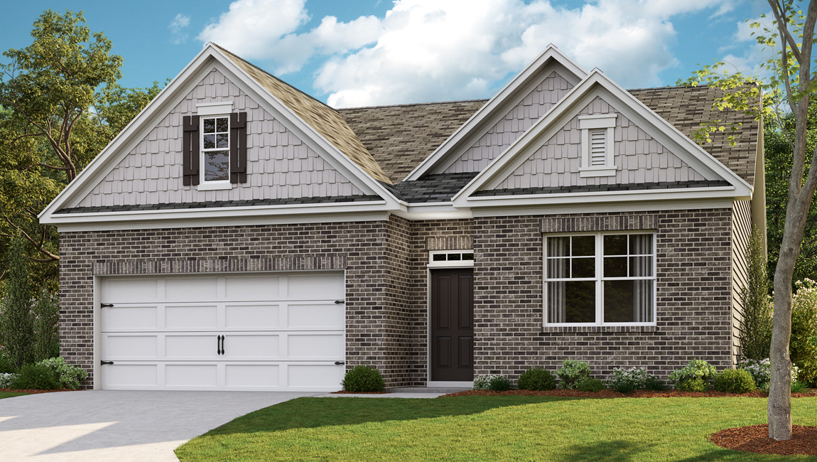 Exterior elevation of the Cali L floorplan