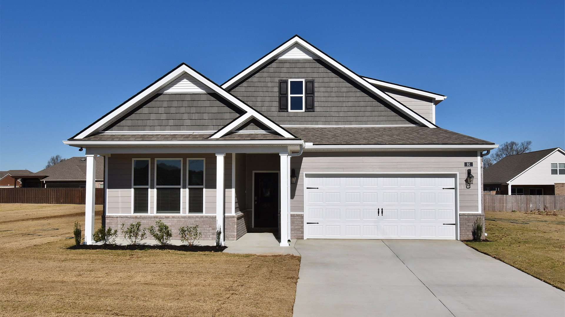 Exterior elevation of the CLifton C2 in Shiloh Springs