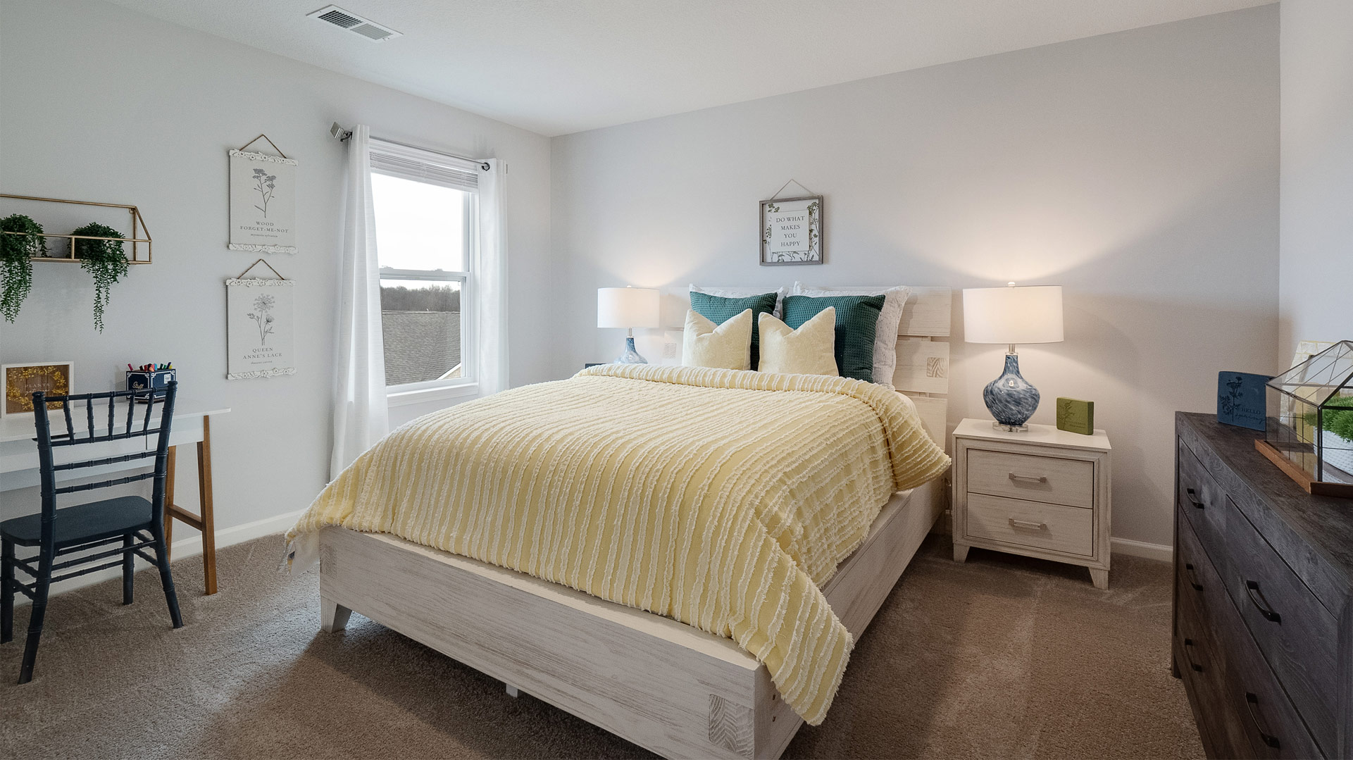 Multi-use bedroom, flex, office, study, craft, entertainment game room in D.R. Horton's new construction home