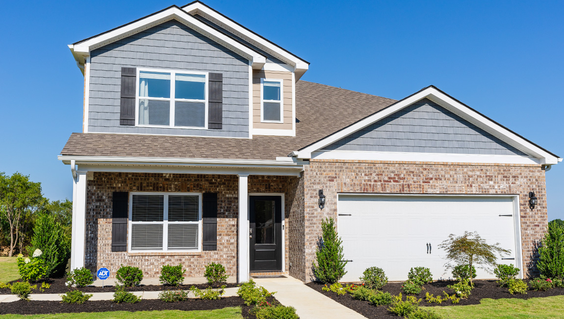 Exterior elevation of the Salem F in Shiloh Springs