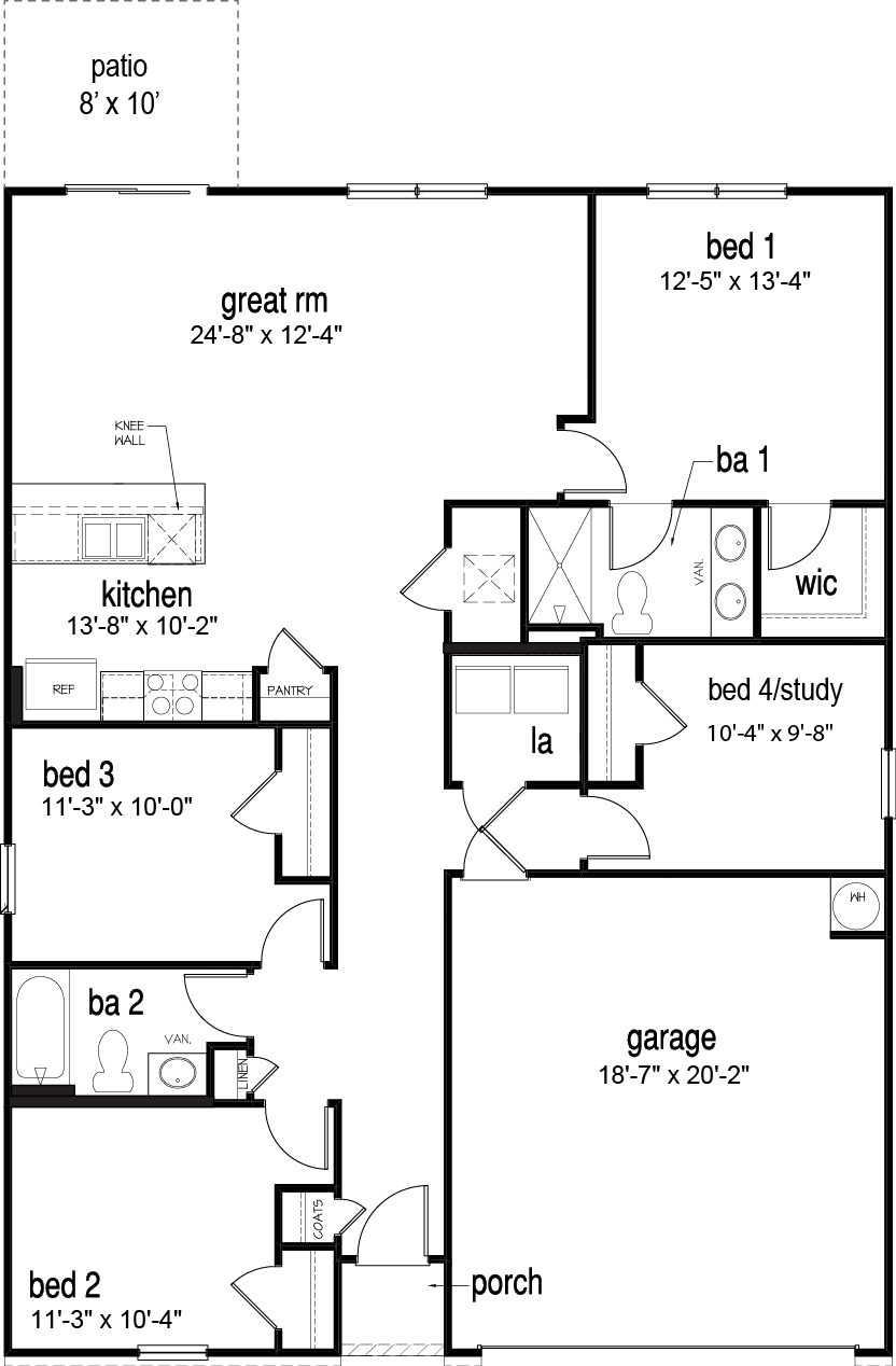 Freeport floorplan in Hidden Creek