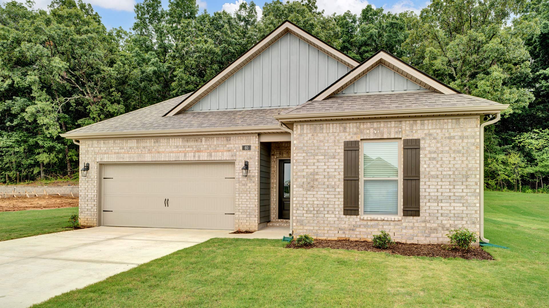 Exterior elevation of the Kenner A2 floorplan