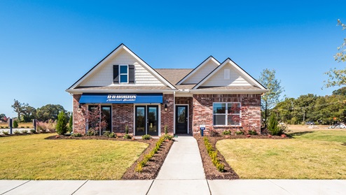 Exterior of the Cali model home