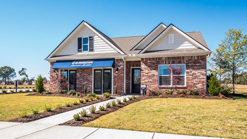Exterior elevation of the Cali floorplan in Hidden Creek